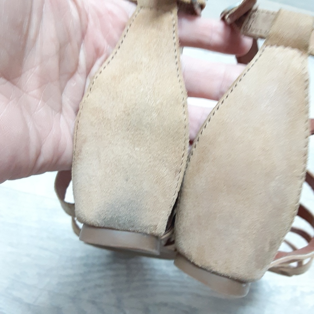 Lucky Brand Brown leather sandals size 7.5 - Picture 6 of 7